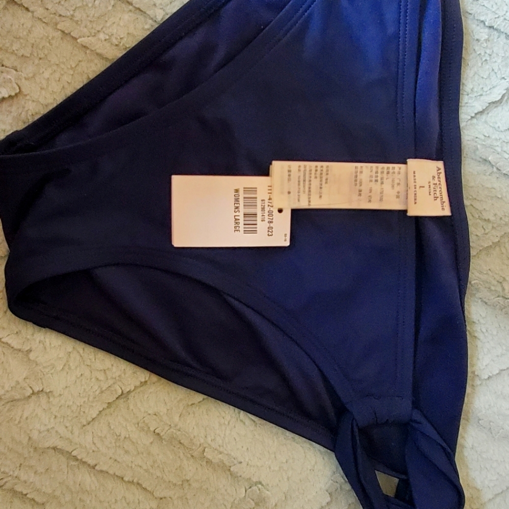 Blue swim bottom